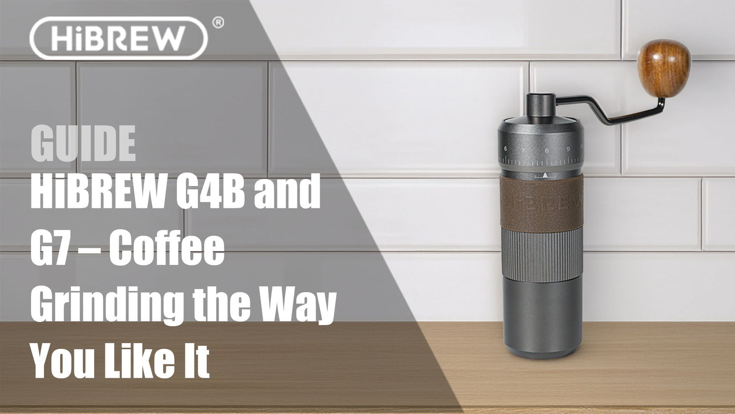 HiBREW G4B and G7 – Coffee Grinding the Way You Like It