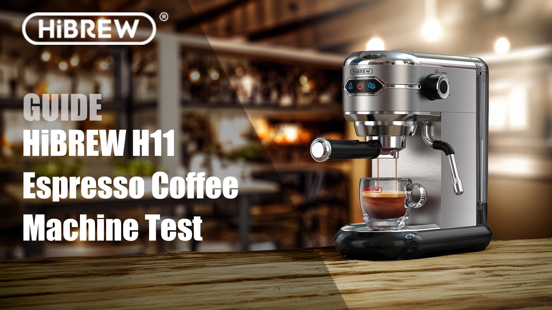 HiBREW H11 Espresso Coffee Machine Test: When Matter Is Lost and Not Transformed