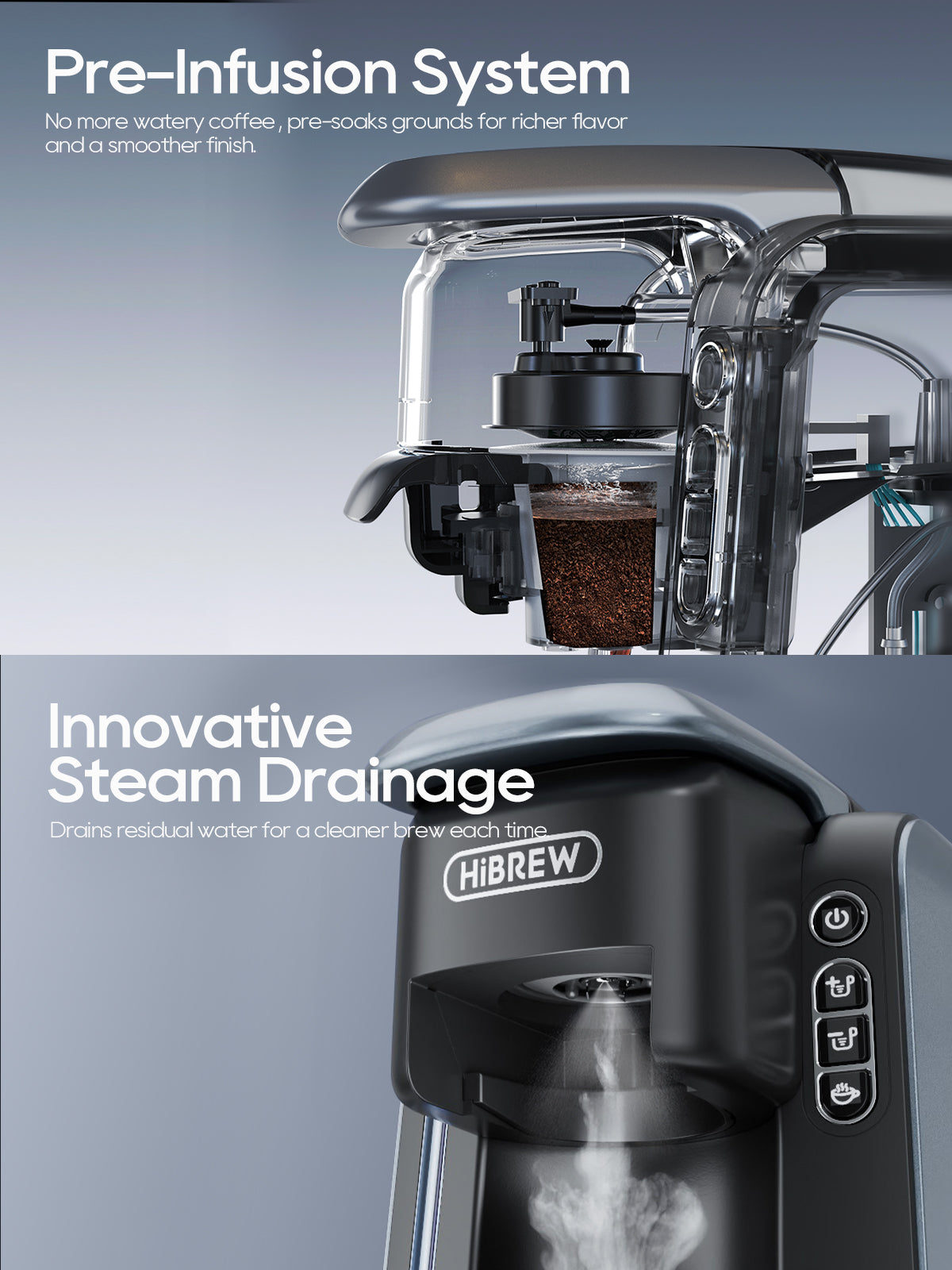 HiBREW H6 Multi-Capsule Coffee Maker