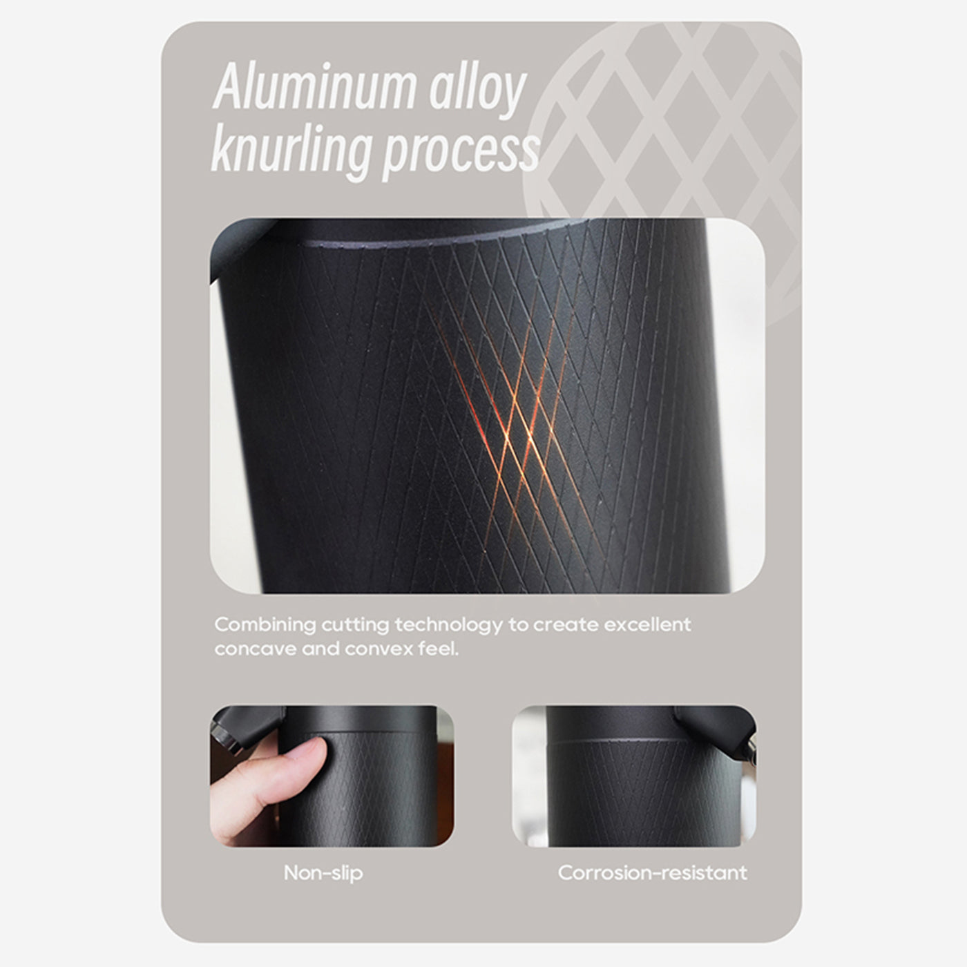 HiBREW G5 48 mm elektrische Kaffeemühle mit konischem Mahlwerk