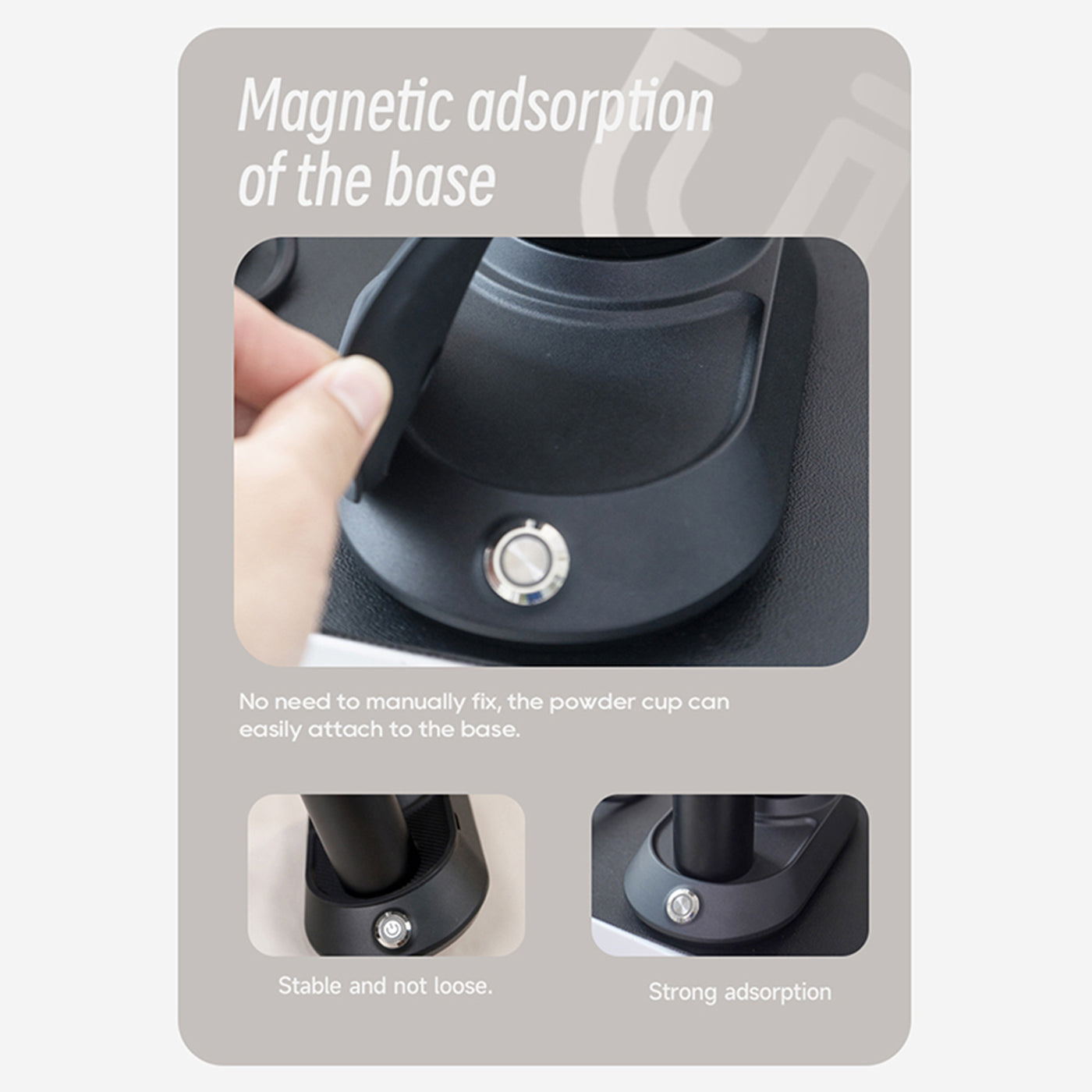 HiBREW G5 48 mm elektrische Kaffeemühle mit konischem Mahlwerk