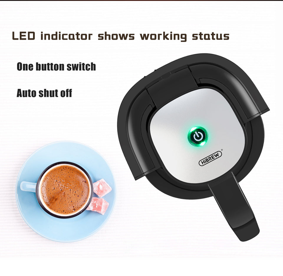 HiBREW Automatic Turkish Coffee Machine Electric Pot AC 220~240V Ground Coffee Maker H9