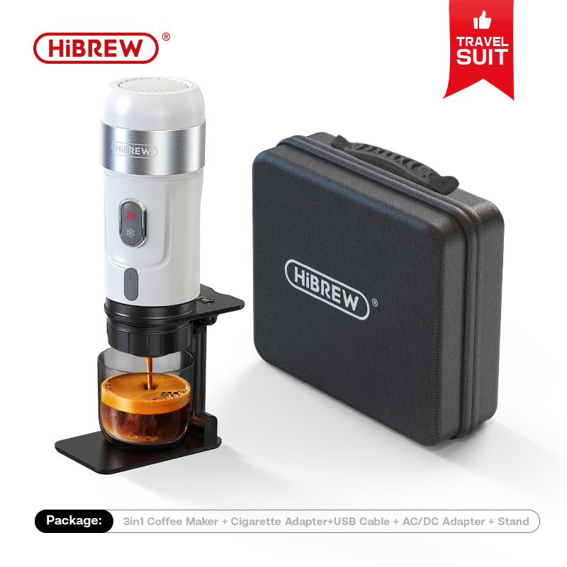 HiBREW Portable Coffee Machine H4A White