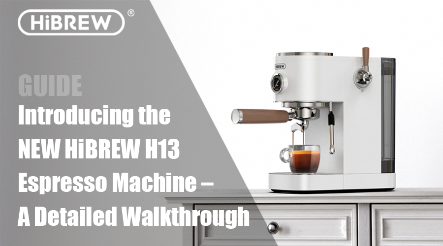 Introducing the New HiBREW H13 Espresso Machine